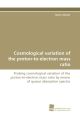 Cosmological variation of the proton-to-electron mass ratio