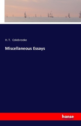 Miscellaneous Essays