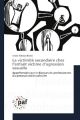 La victimité secondaire chez l'enfant victime d'agression sexuelle
