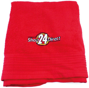 Shop24direct Handtuch (rot)