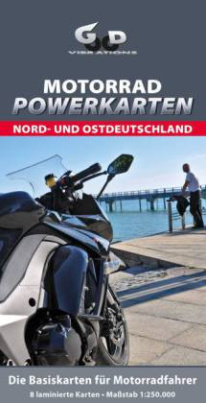 Motorrad Powerkarten Nord- und Ostdeutschland, 8 Bl.