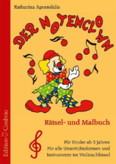 Der Notenclown (für Instrumente in Violinschlüsselnotation)