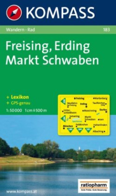 Kompass Karte Freising, Erding, Markt Schwaben