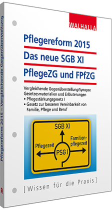 Pflegereform 2015: Das neue SGB XI, PflegeZG und FPfZG