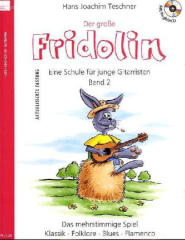 Der große Fridolin, für Gitarre, m. Audio-CD. Bd.2