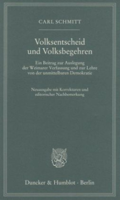 Volksentscheid und Volksbegehren