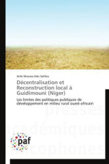 Décentralisation et Reconstruction local à Guidimouni (Niger)