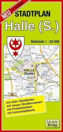 Doktor Barthel Stadtplan Halle (S.)