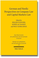 German and Nordic Perspectives on Company Law and Capital Markets Law