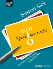 Speck lass nach!, Postkartenbuch