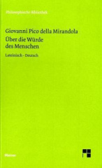 Über die Würde des Menschen. De hominis dignitate