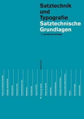 Satztechnische Grundlagen