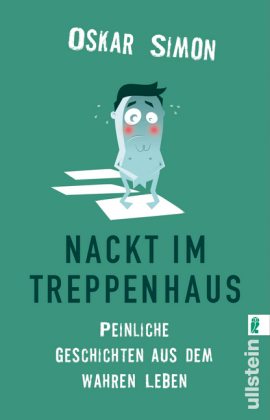 Nackt im Treppenhaus