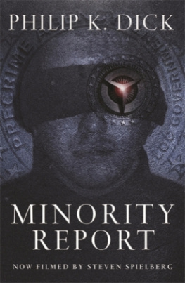 Minority Report, English edition