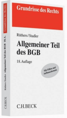 Allgemeiner Teil des BGB