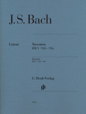 Toccaten BWV 910-916, für Klavier