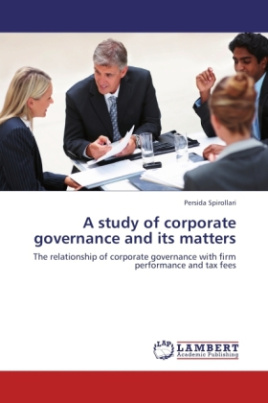 A study of corporate governance and its matters