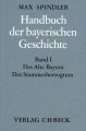 Das alte Bayern, Das Stammesherzogtum bis zum Ausgang des 12. Jahrhunderts