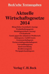 Aktuelle Wirtschaftsgesetze 2014