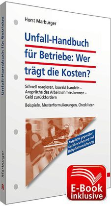 Unfall-Handbuch für Betriebe: Wer trägt die Kosten?