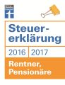 Steuererklärung 2016/2017 - Rentner, Pensionäre