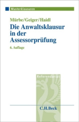 Die Anwaltsklausur in der Assessorprüfung