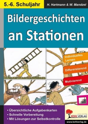 Bildergeschichten an Stationen, 5.-6. Schuljahr