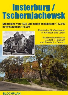 Stadtplan Insterburg / Tschernjachowsk