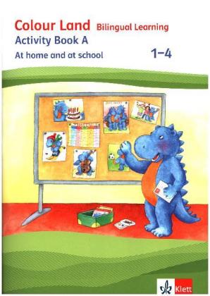 1.-4. Schuljahr, Activity Book: At home and in school