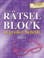 Moewig Rätsel-Block in großer Schrift. Bd.6