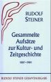 Gesammelte Aufsätze zur Kulturgeschichte und Zeitgeschichte 1887-1901