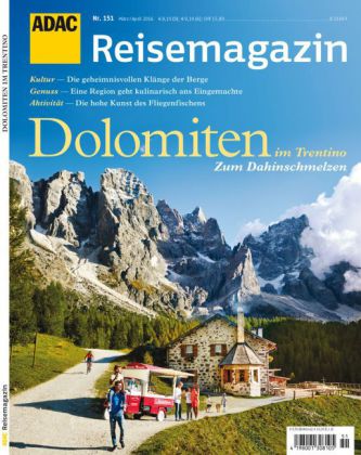 ADAC Reisemagazin Dolomiten im Trentino