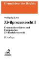 Zivilprozessrecht I