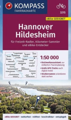 KOMPASS Fahrradkarte Hannover, Hildesheim 1:50.000