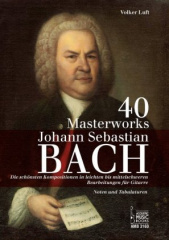 40 Masterworks, Bearbeitungen für Gitarre (Noten + Tabulatur)