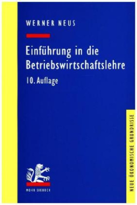 Einführung in die Betriebswirtschaftslehre