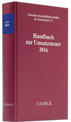 Handbuch zur Umsatzsteuer (USt) 2016