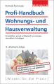 Profi-Handbuch Wohnungs- und Hausverwaltung