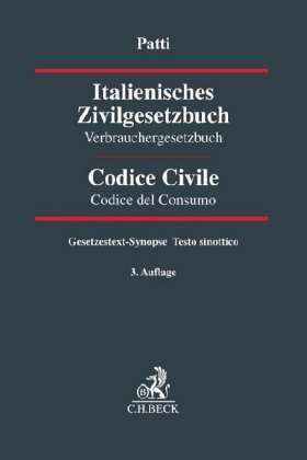 Italienisches Zivilgesetzbuch. Codice Civlie