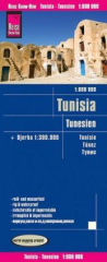 Reise Know-How Landkarte Tunesien (1:600.000) mit Djerba (1:300.000)