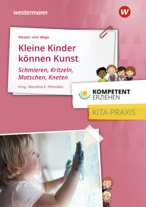 Kleine Kinder können Kunst - Schmieren, Kritzeln, Matschen, Kneten