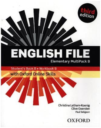 English File: Elementary: Student's Book/Workbook MultiPack B with Oxford Online Skills