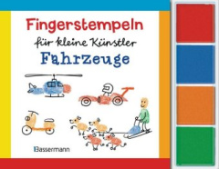 Fingerstempeln für kleine Künstler - Fahrzeuge