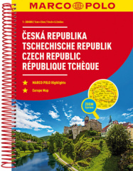 MARCO POLO Reiseatlas Tschechische Republik 1:200 000. Ceska Republika / Czech Republic / République Tchèque