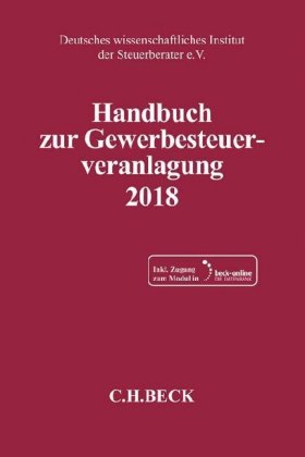 Handbuch zur Gewerbesteuerveranlagung 2018