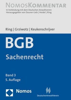 Bürgerliches Gesetzbuch: Sachenrecht