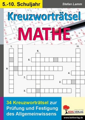 Kreuzworträtsel Mathematik