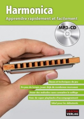 Harmonica - Apprendre rapidement et facilement, m. MP3-CD