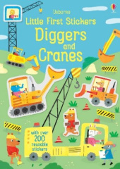 Little First Stickers - Diggers and Cranes