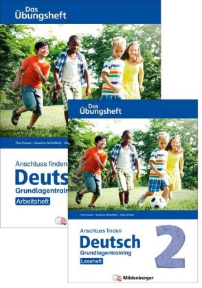 Anschluss finden Deutsch - Das Übungsheft / Grundlagentraining Klasse 2 - Leseheft und Arbeitsheft, 2 Bde.